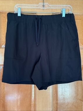 New RBX Women's Black Athletic Drawstring Shorts - Large